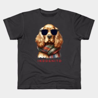 Cocker Spaniel Indognito Kids T-Shirt